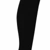 Sock Snob Bamboo Tights for Women in Black | Super Soft Plain Opaque Tights for Ladies - Black