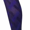 Sock Snob - Ladies Coloured 80 Denier Opaque Fashion Tights - Cable - Purple