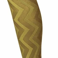 Sock Snob - Ladies Coloured 80 Denier Opaque Fashion Tights - Weave - Yellow