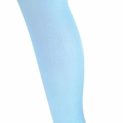 SOCK SNOB - Ladies Opaque 40 Denier Pastel Coloured Tights 8-14 UK - Blue