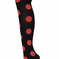 Sock Snob - Ladies Coloured 80 Denier Opaque Fashion Tights - Big Spot