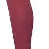Sock Snob Women's 80 Den Opaque Coloured Winter Fashion Tights - Burgundy