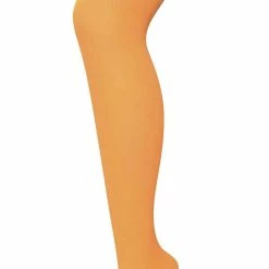 Sock Snob - Ladies 40 denier bright coloured opaque neon tights - Orange