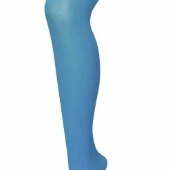 Sock Snob - Ladies 40 denier bright coloured opaque neon tights - Indigo Blue