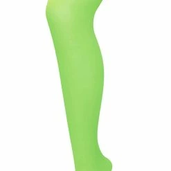Sock Snob - Ladies 40 denier bright coloured opaque neon tights - Green