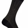 SOCK SNOB - Mens Patterned Design Formal Bamboo Dress Socks - Style 11 - Multicolour
