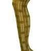 Sock Snob - Ladies Coloured 80 Denier Opaque Fashion Tights - Skye - Yellow
