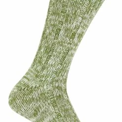 Sock Snob Men's Thick Warm 100% Wool Hiking & Walking Socks | 1 Pair - Green