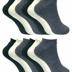 Sock Snob Ladies Winter Low Cut Trainer Socks | 12 Pair Multipack | Thick Ankle Socks for Women - Mix - Multicolour