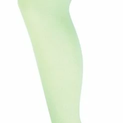 SOCK SNOB - Ladies Opaque 40 Denier Pastel Coloured Tights 8-14 UK - Green