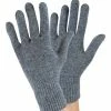 Sock Snob Ladies / Women's Knitted Magic Thermal Wool Gloves for Cold Weather - Grey