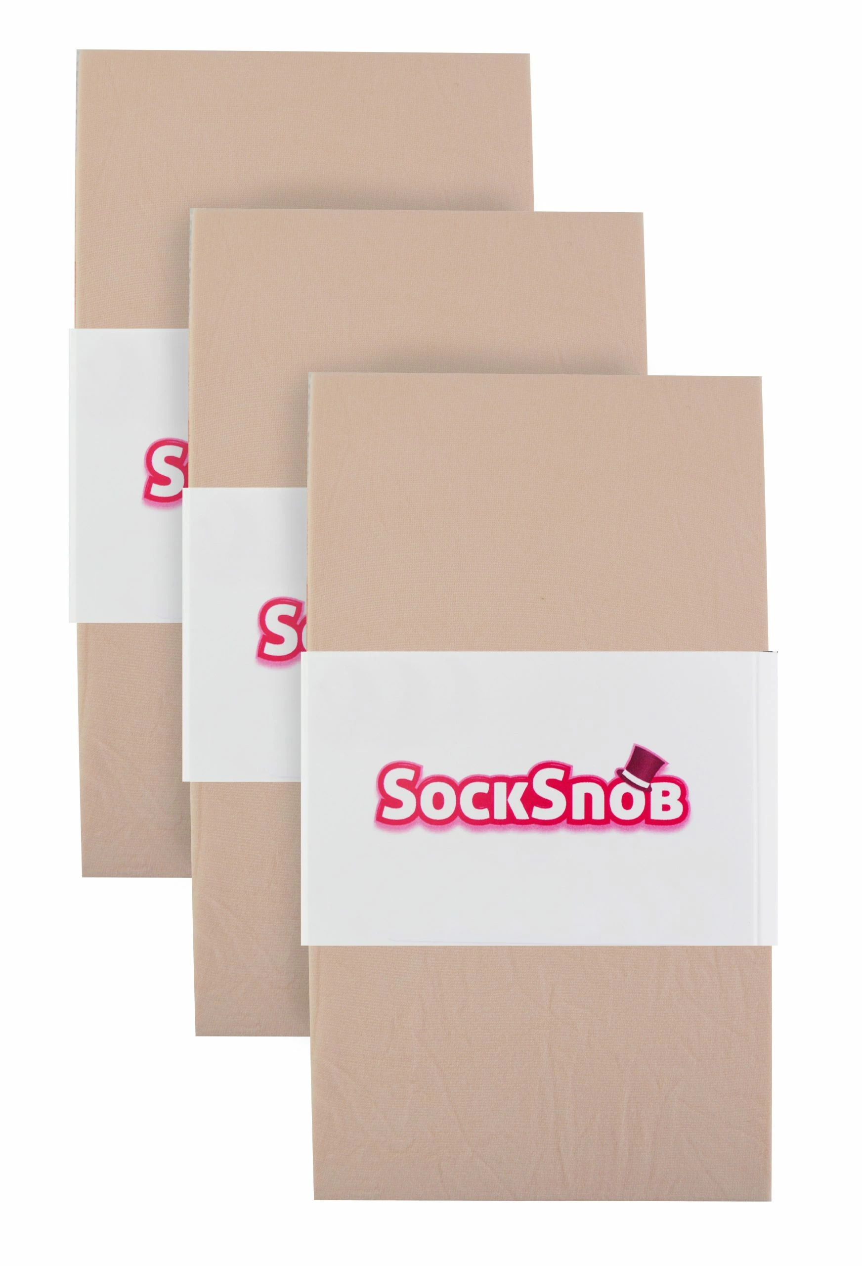 Sock Snob - 3 Pack Girls 70 Denier Ballet Tights | Kids Soft & Comfort Footed Dance Tights in Pink & White - Pink - Image 2