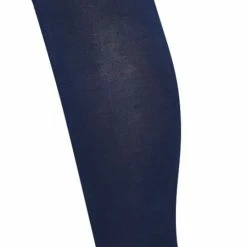 Sock Snob Women's 80 Den Opaque Coloured Winter Fashion Tights - Navy