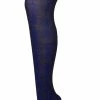 Sock Snob - Ladies Coloured 80 Denier Opaque Fashion Tights - Skye - Blue