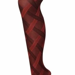 Sock Snob - Ladies Coloured 80 Denier Opaque Fashion Tights - Cable