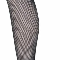 Sock Snob - Neon Fishnet Tights - Black