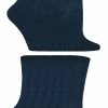 12 Pair Multipack Kids Bamboo Socks | Sock Snob | Childrens Plain Socks | Ideal School Socks for Summer for Girls & Boys - Navy