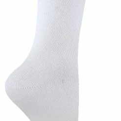 Sock Snob 6 Pairs Childrens Super Soft Breathable Organic Bamboo Socks - White