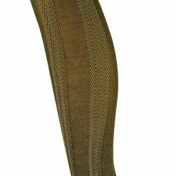 Sock Snob - Ladies Coloured 80 Denier Opaque Fashion Tights - Striped - Mustard