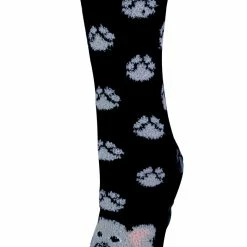 Sock Snob Ladies / Women's Fluffy Non Slip Slipper Socks with Animal Designs - Black