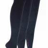 3 Pair Multipack Girls Knee High Bamboo Socks | Sock Snob | Plain Long School Socks for Kids - Dark Grey