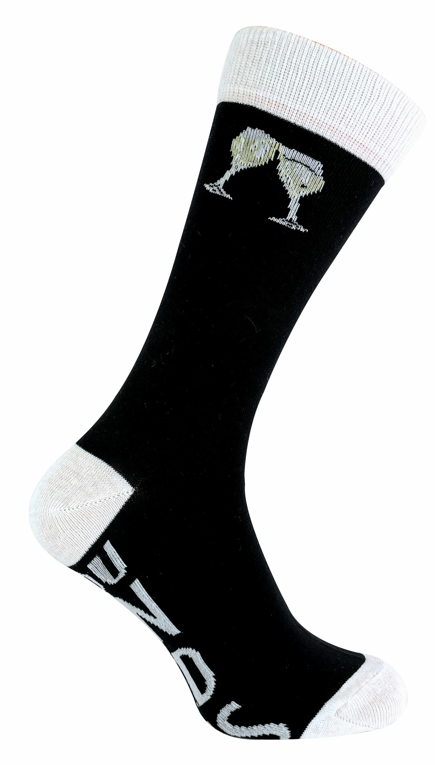 Sock Snob If You Can Read This Socks Bring Me Prosecco Socks - White - Image 2