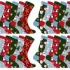 Kids Christmas Socks | Sock Snob | Novelty Fun Pattern Xmas Gift Socks for Boys & Girls - 24 Pack - Multicolour