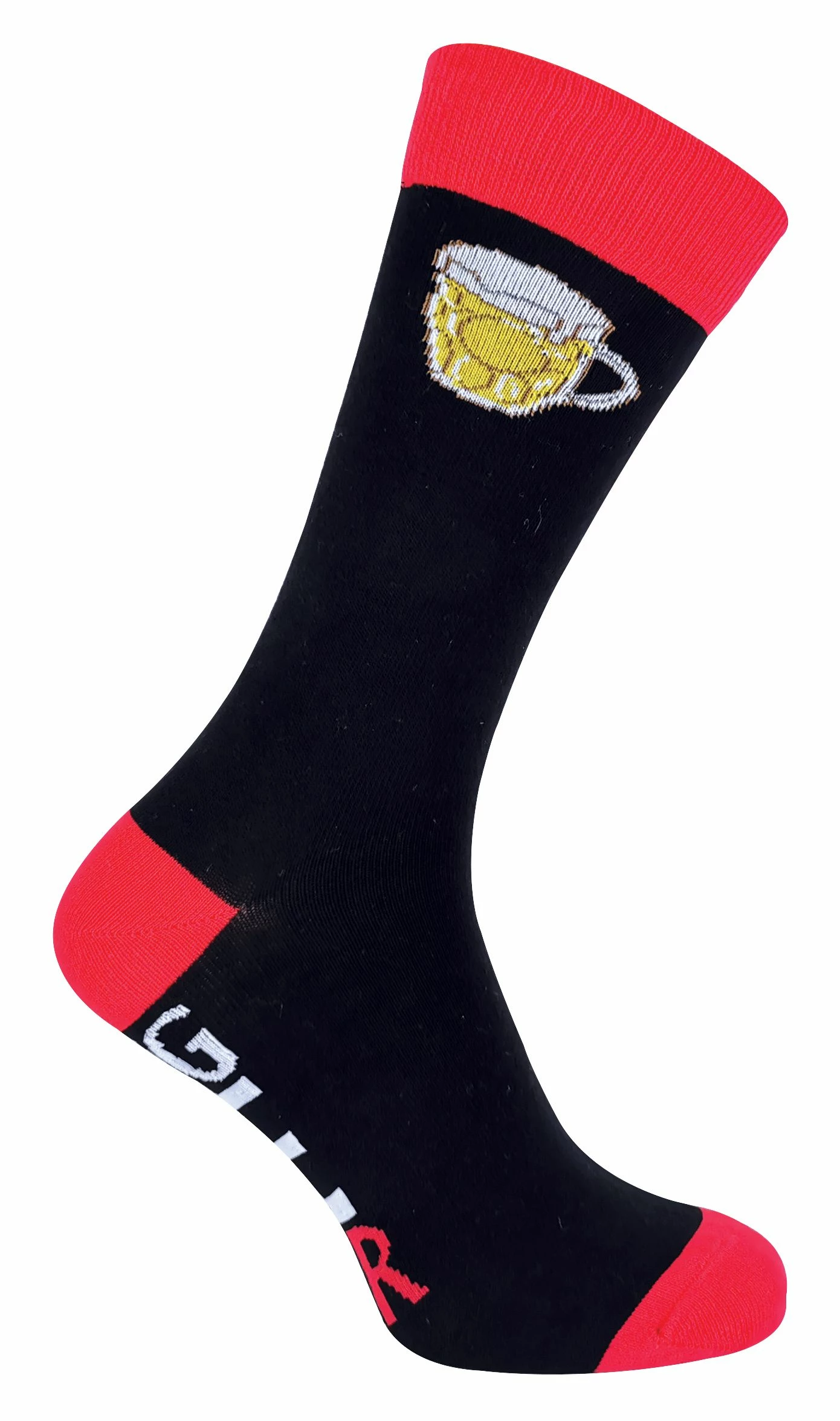 Sock Snob If You Can Read This Socks Bring Me Beer Socks - Yellow - Image 2